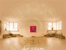 Tablet Screenshot of derraum.ch